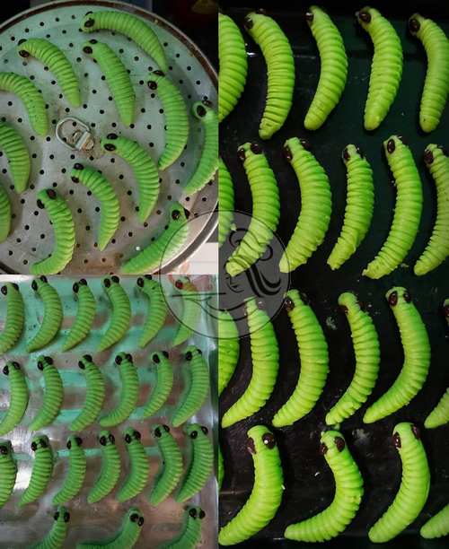 Resep Caterpillar Cookies