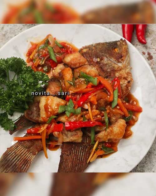 Resep Gurame Asam Manis