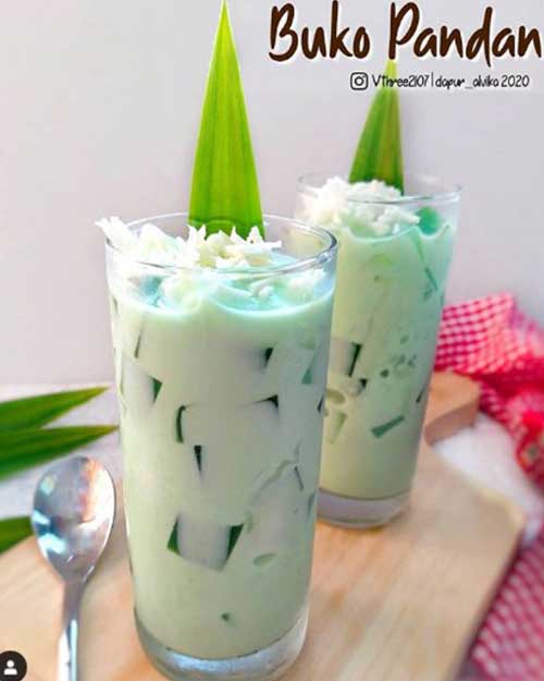 Resep Buko Pandan