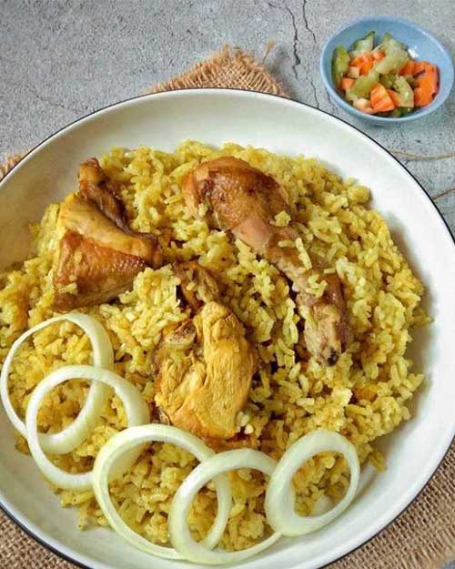 Resep Nasi Kebuli Ayam Praktis Dan Istimewa