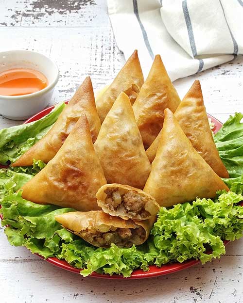 Resep Samosa Daging Praktis Ala Rumahan