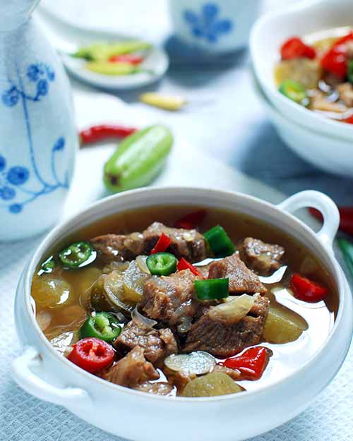 Resep Asem Asem Daging Sapi Kuah Segar Spesial