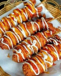 Resep Corndog Mozarella Praktis Ala Rumahan