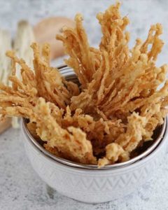 Resep Jamur Enoki Goreng Crispy Paraktis Lezat