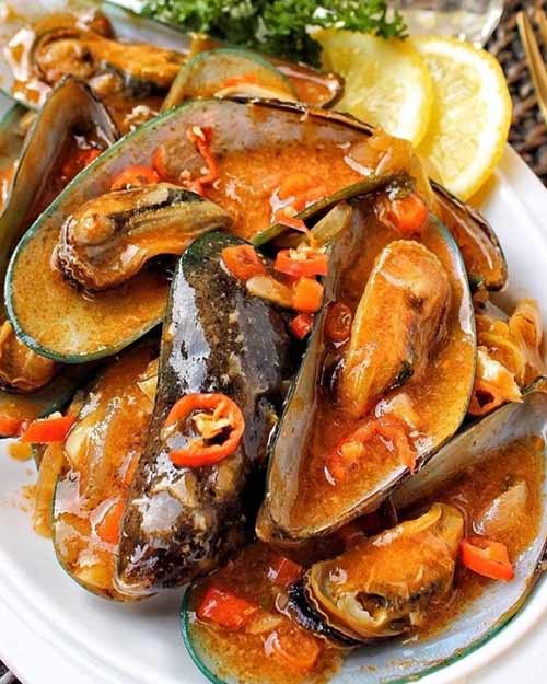 Resep Kerang Hijau Saus Padang Praktis Ala Restoran