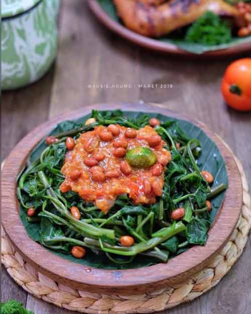 Resep Membuat Plecing Kangkung