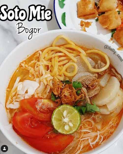 Resep Membuat Soto Mie Bogor