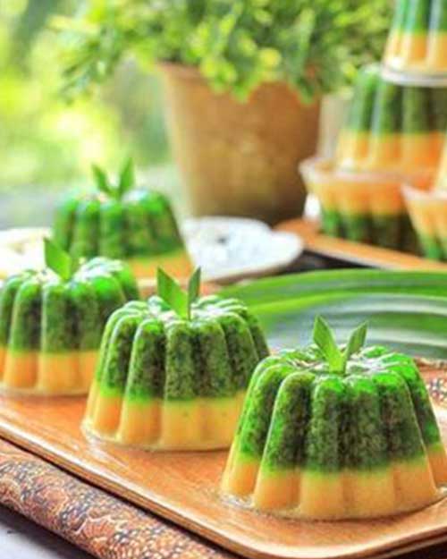 Resep Puding Lumut Mentega Praktis Ala Rumahan