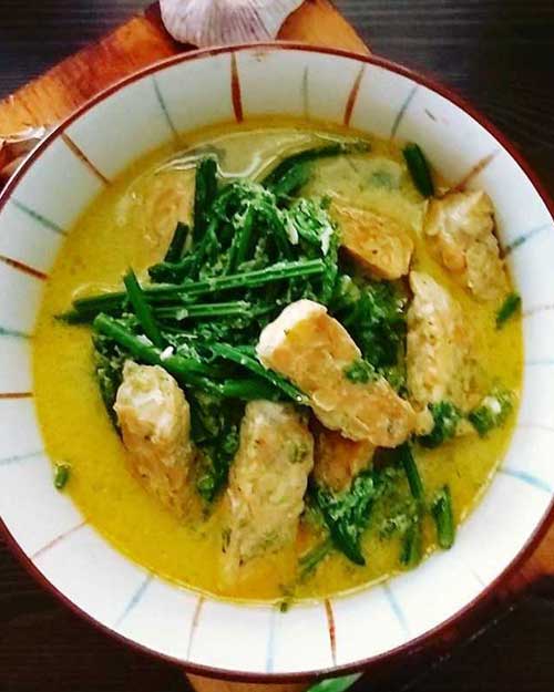 Resep Sayur Pakis Santan Kuah Gurih Paling Praktis