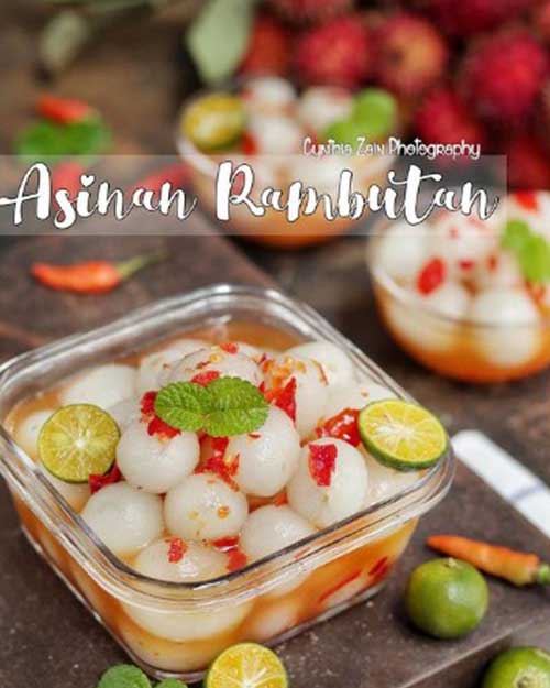 Resep Membuat Asinan Rambutan