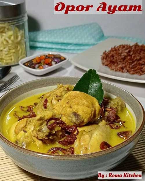 Resep Membuat Opor Ayam Spesial