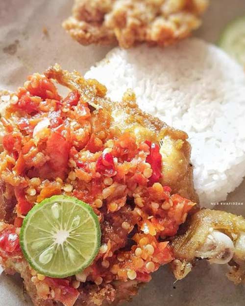 Resep Membuat Sambal Ayam Geprek