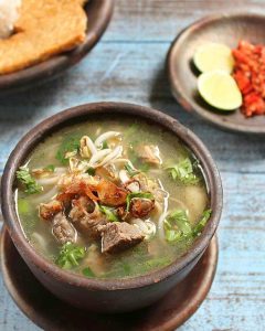 Resep Soto Daging Sapi Kuah Bening Gurih