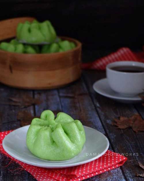 Resep Bakpao Pandan