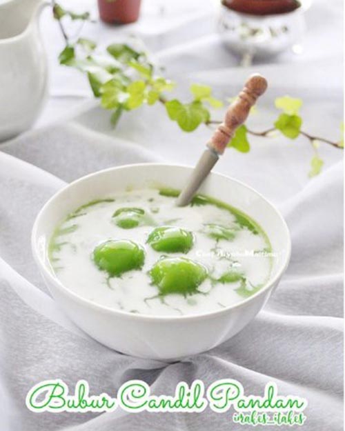 Resep Bubur Candil Pandan