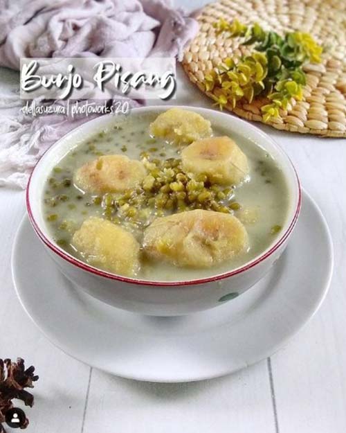 Resep Bubur Kacang Hijau Pisang