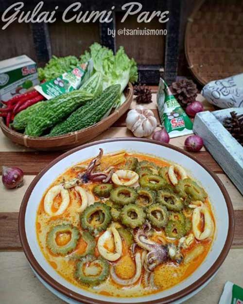 Resep Gulai Cumi Pare