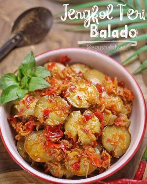 Resep Jengkol Teri Balado