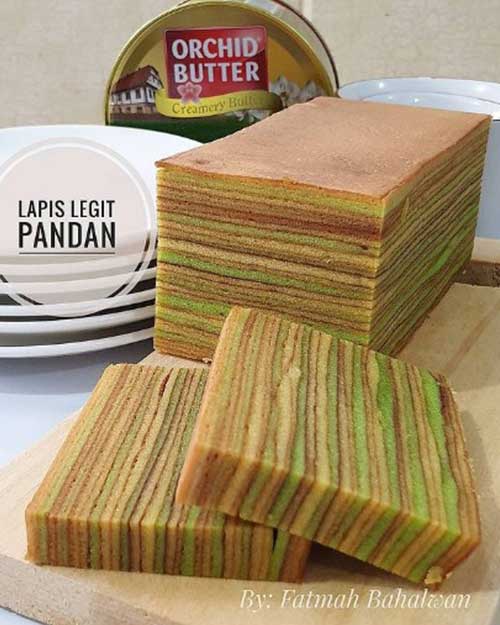 Resep Lapis Legit Pandan