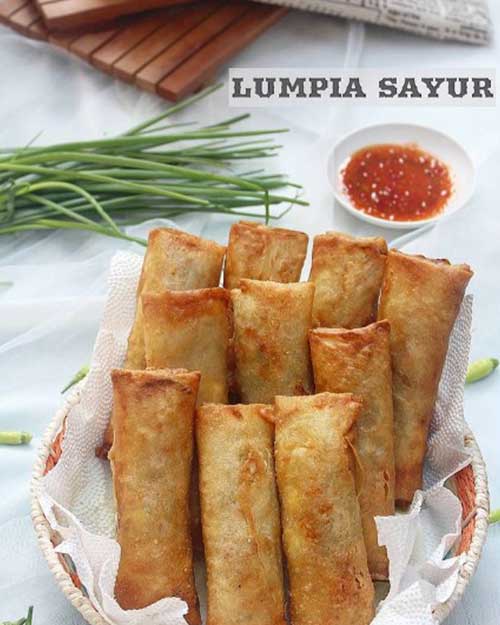 Resep Lumpia Goreng Isi Sayur