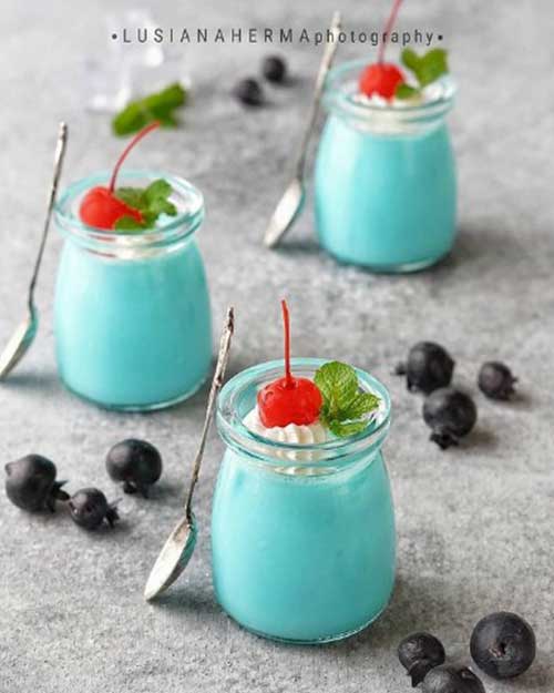 Resep Membuat Puding Sutra Bubble Gum