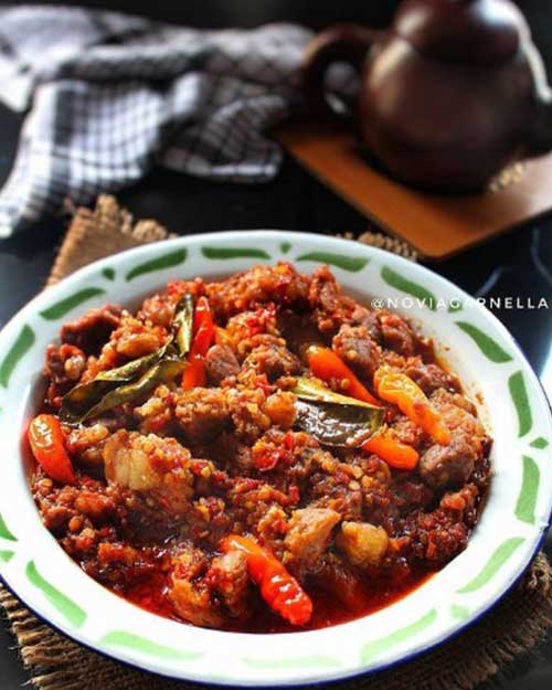 Resep Oseng Mercon Daging Sapi