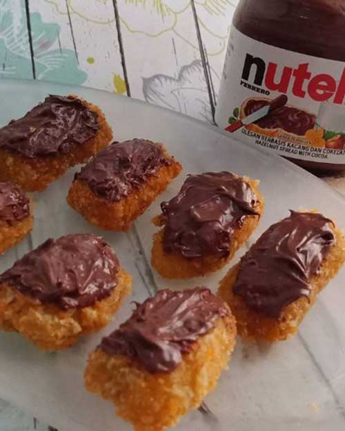 Resep Pisang Nugget Nuttela