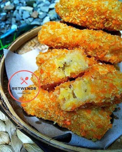 Resep Pisang Nugget Original