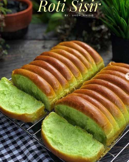 Resep Roti Sisir Pandan