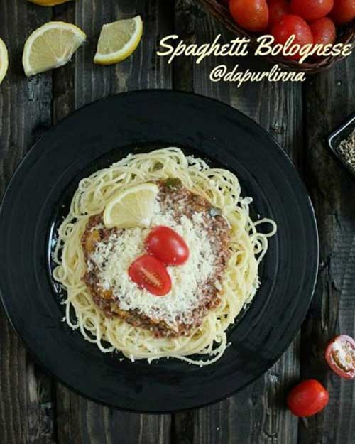 Resep Spaghetti Bolognese