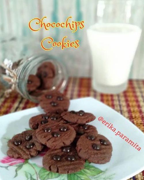 Resep Cookies Coklat Chocochips