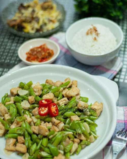 Resep Tumis Buncis Tempe