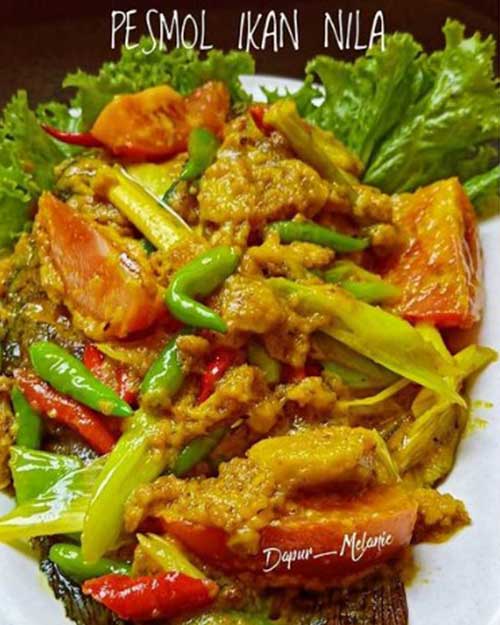 Resep Pesmol Ikan Nila