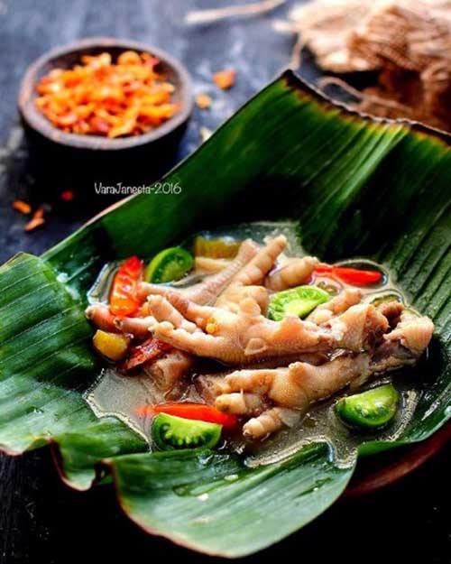 Resep Asem Asem Ceker