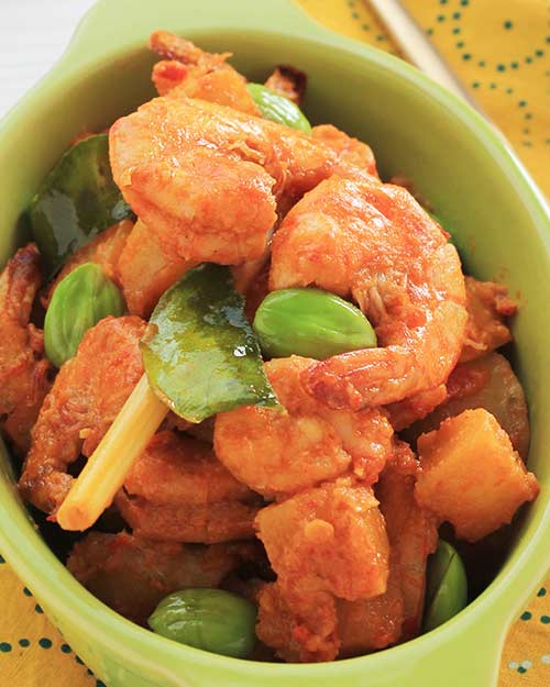 Cara Masak Sambal Goreng Udang Pete