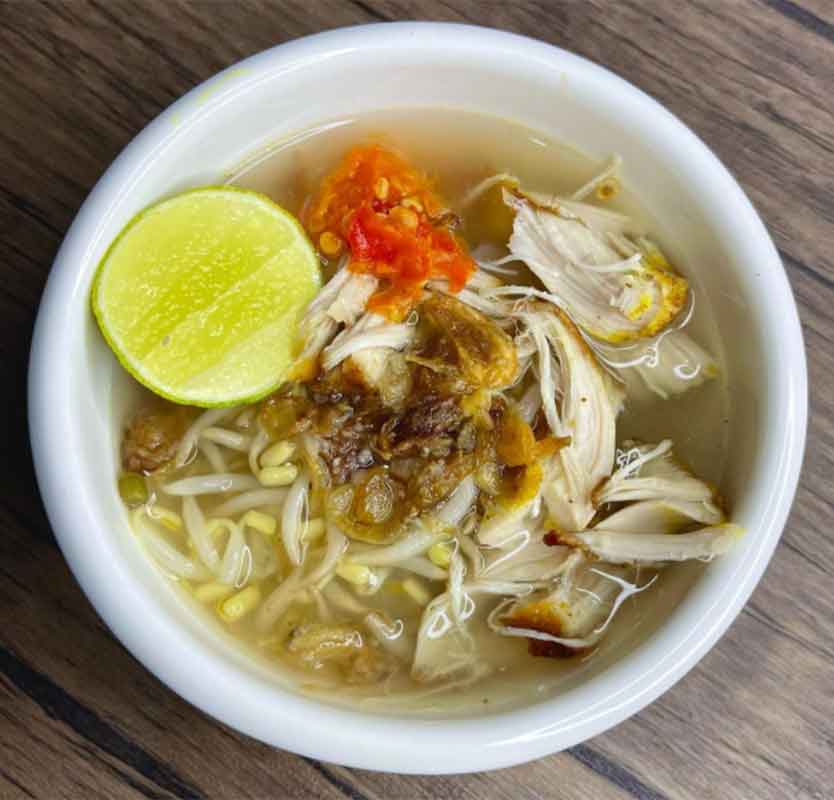 Resep Soto Ayam Bening Suwir Ayam Rumahan