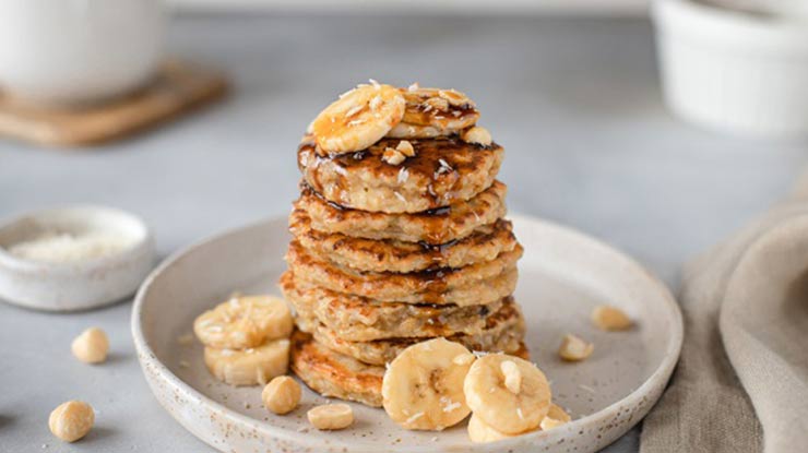 Pancake Oatmeal Pisang