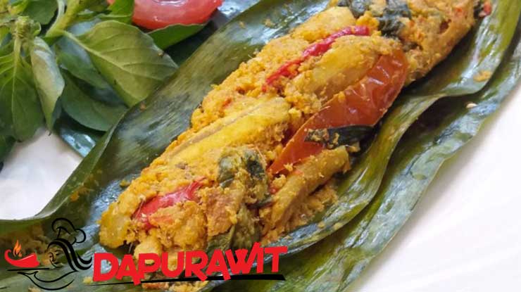 Resep Pepes Ikan Kembung Kemangi Bumbu Kuning