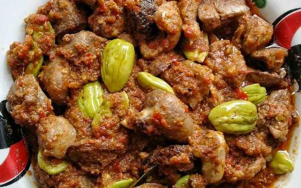 Resep Sambal Goreng Ati Ampela Petai