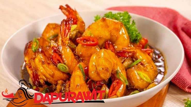 Resep Udang Saus Tiram Saori Simple - Dapurawit.id