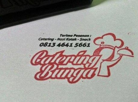 Contoh Stempel Catering Nasi Box 4