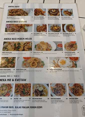 Menu Paket Khusus Nako