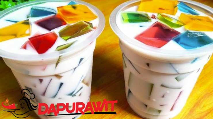 Resep Es Jelly Susu Modal Sedikit Untung Banyak