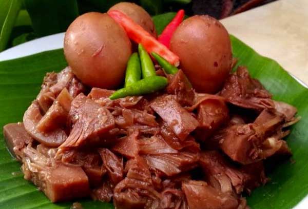 Resep Gudeg Jogja Merah Simple