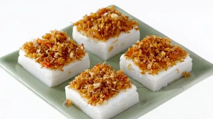 1. Resep Kue Basah Talam Kukus Topping Abon