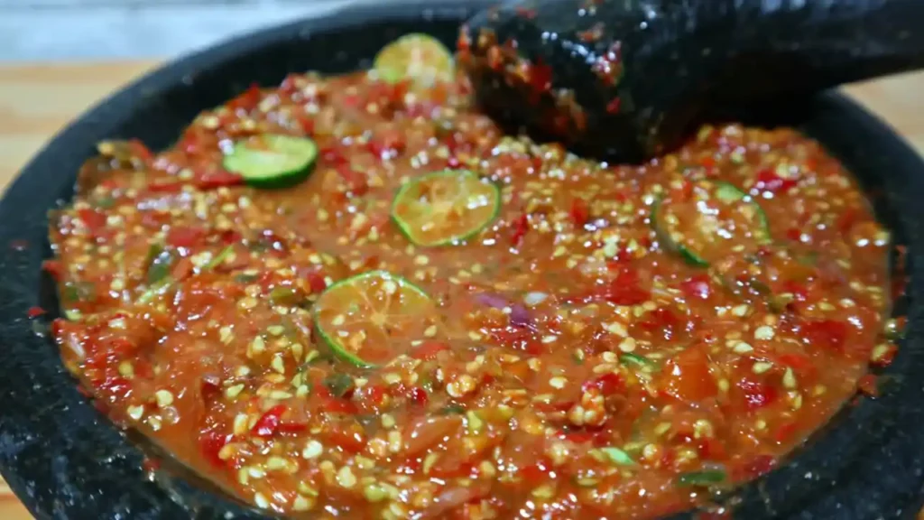 1. Resep Sambal Terasi Mentah