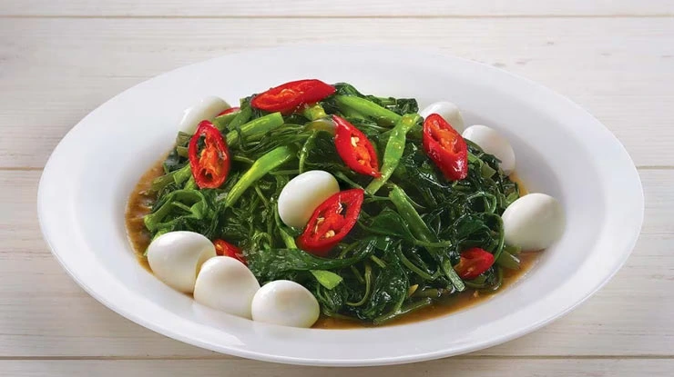 Bahan Cah Kangkung Saus Tiram Telur Puyuh Ala Restoran