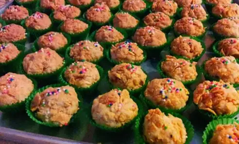 Kue Kering Cornflakes Mangkuk Kertas