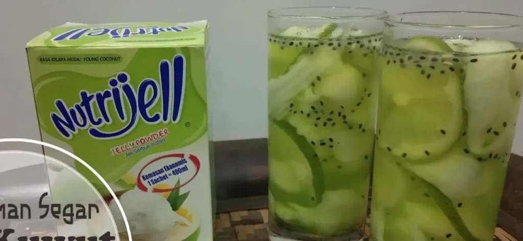 Resep Es Kuwut Nutrijell yang segar