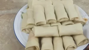 Resep Kulit Lumpia Fah Umi Yasmin ayam jamur